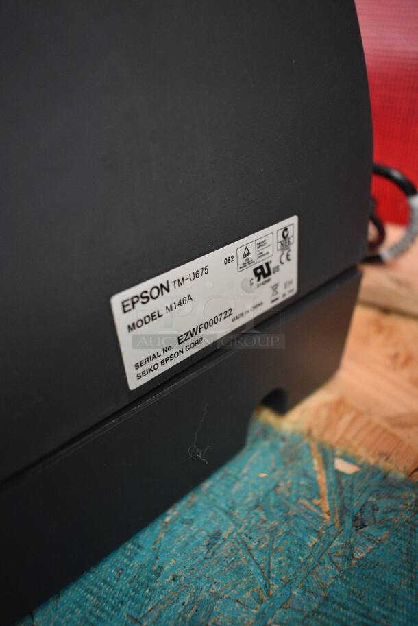 Epson M146A Receipt Printer. 7x12x8 - Image 5 of 5