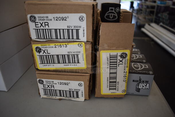 ALL ONE MONEY! Lot of 4 Boxes of Various GE Projection Lamps - Image 5 of 6