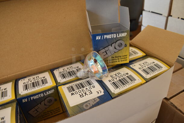 ALL ONE MONEY! Lot of 12 Boxes of Eiko AV Photo Lamp Bulbs. 4 Boxes of EXR, 2 Boxes of ENX, 5 Boxes of FXL, 1 Box of ELH - Image 3 of 12