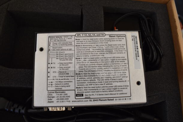 7 BRAND NEW IN BOX! Extron IPL T S2 IP Link Pro Control Processors. 4.5x3x1.5. 7 Times Your Bid! - Image 4 of 8
