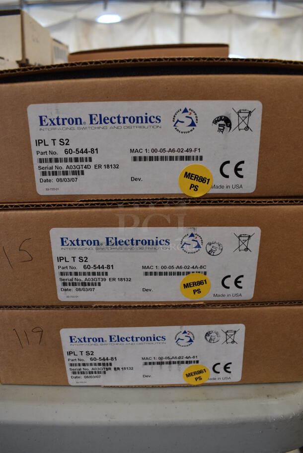 7 BRAND NEW IN BOX! Extron IPL T S2 IP Link Pro Control Processors. 4.5x3x1.5. 7 Times Your Bid! - Image 7 of 8