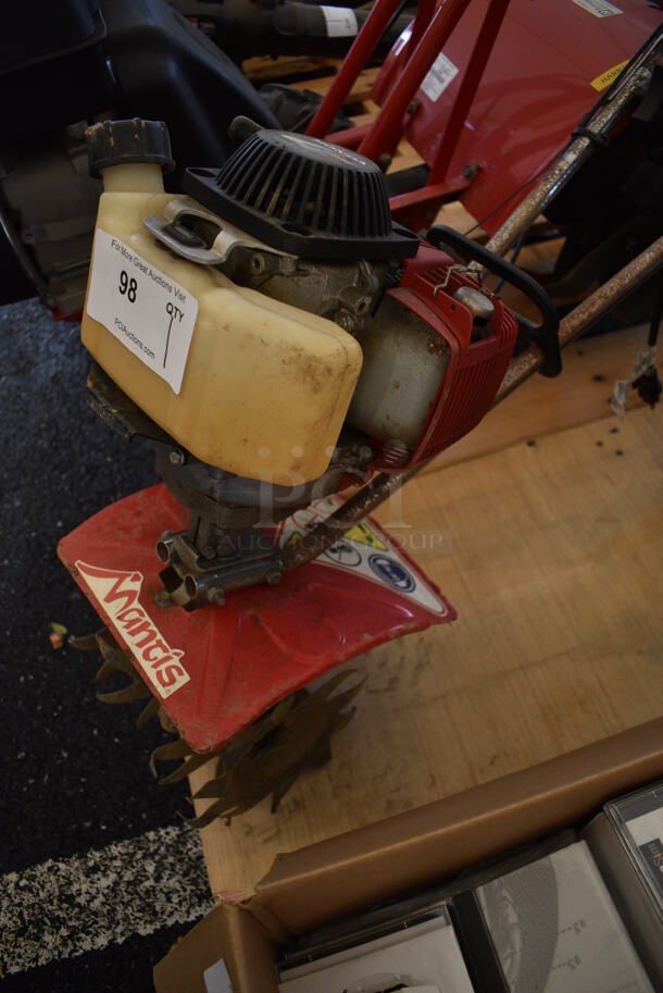 Mantis Metal Gas Powered Tiller. 10x42x22 - Image 8 of 11