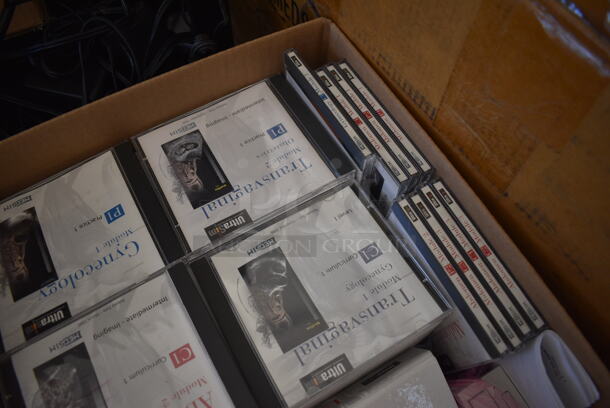 ALL ONE MONEY! Lot of Various MedSim CDs for Ultrasound Learning Machine Including Transvaginal, Gynecology, Abdomen. Goes GREAT w/ Lot 130!   - Image 5 of 12