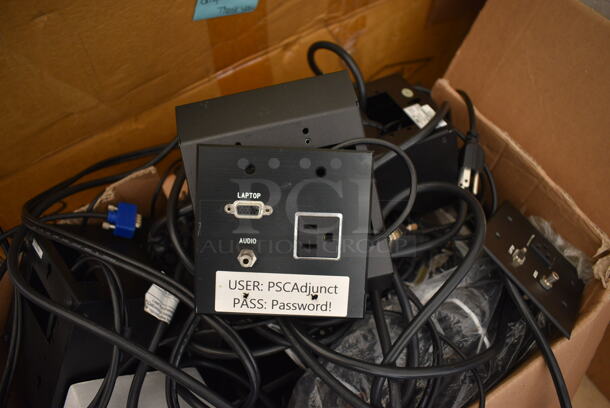 ALL ONE MONEY! Lot of Various Wires and Extron SMB 102 Modules - Image 6 of 8