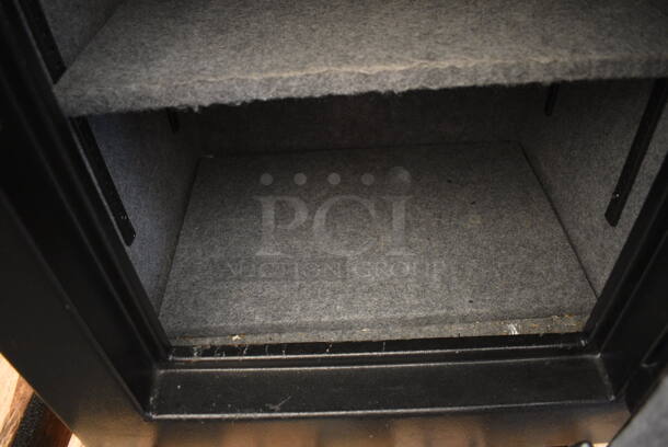Sentry Black Metal Single Compartment Safe. Comes w/ Combination. 22x20x27.5 - Image 9 of 9