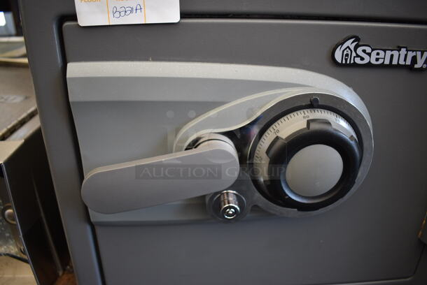 SentrySafe Gray Metal Single Compartment Safe. Does Not Come w/ Combination. 16.5x19x14.5 - Image 6 of 7
