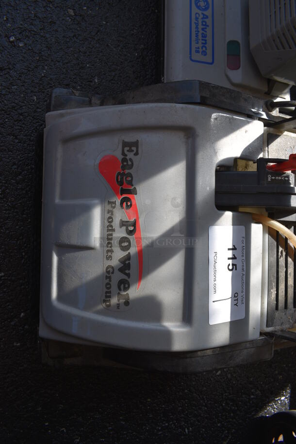 Eagle Power Floor Cleaning Machine. 13x18x39 - Image 6 of 7