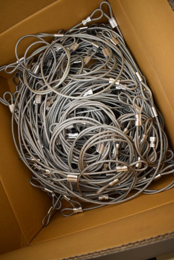 ALL ONE MONEY! Lot of Gray Cables - Image 2 of 6