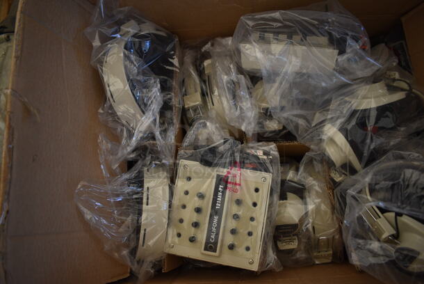 ALL ONE MONEY! Lot of 2 Boxes of Califone Headphones and Califone 1218AV-PY Jackboxes. - Image 3 of 7