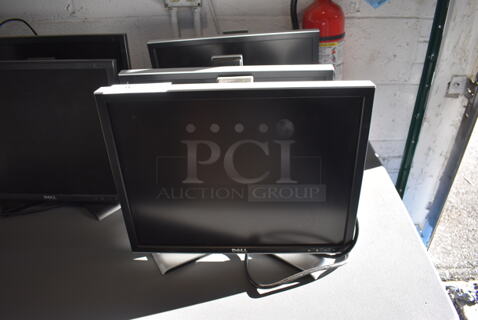 3 Various Computer Monitors; Dell 2007FPb 20", Dell 1907FPc 19", Dell 1908FPt 19". 100-240 Volts, 1 Phase. 3 Times Your Bid!