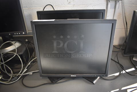 2 Dell P190St 19" Computer Monitors. 100-240 Volts, 1 Phase. 2 Times Your Bid!