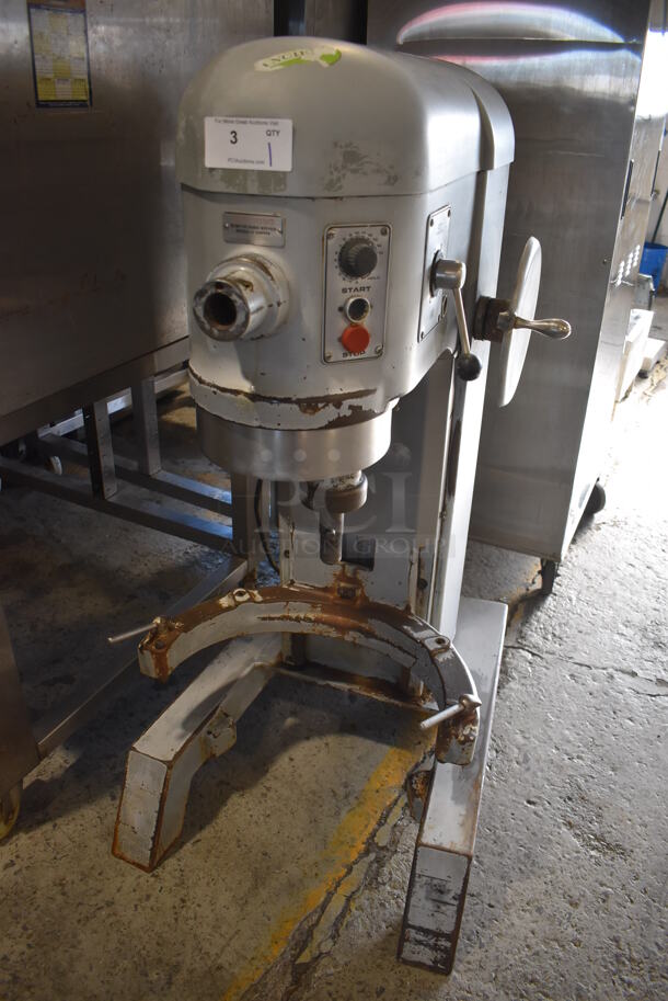 Hobart H-600 T Metal Commercial Floor Style 60 Quart Planetary Dough Mixer. 200 Volts, 3 Phase. 28x36x56 - Image 2 of 9