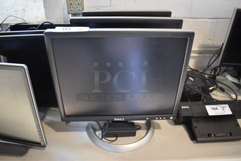 3 Dell 2001FP 20" Computer Monitors. 100-240 Volts, 1 Phase. 3 Times Your Bid!