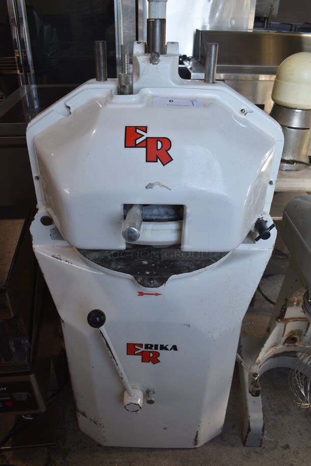 Erika Metal Commercial Floor Style Dough Divider. 250 Volts,  Phase. 25x28x52 - Image 1 of 7