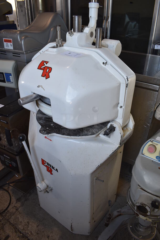 Erika Metal Commercial Floor Style Dough Divider. 250 Volts,  Phase. 25x28x52 - Image 3 of 7
