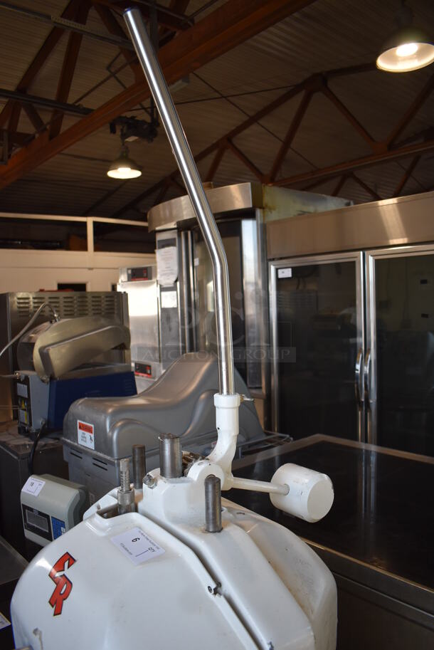 Erika Metal Commercial Floor Style Dough Divider. 250 Volts,  Phase. 25x28x52 - Image 4 of 7
