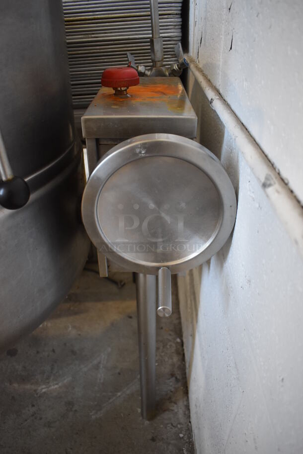 2013 Cleveland KDL-60-T Stainless Steel Commercial Floor Style 60 Gallon Steam Powered Steam Kettle. 44x37x51 - Image 4 of 8