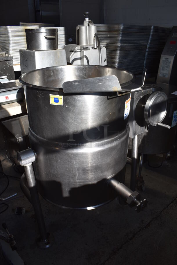 2016 Cleveland KEL-25-T Stainless Steel Commercial Floor Style 25 Gallon Steam Kettle. 208/220-240 Volts, 1/3 Phase. 35x31x46 - Image 2 of 7