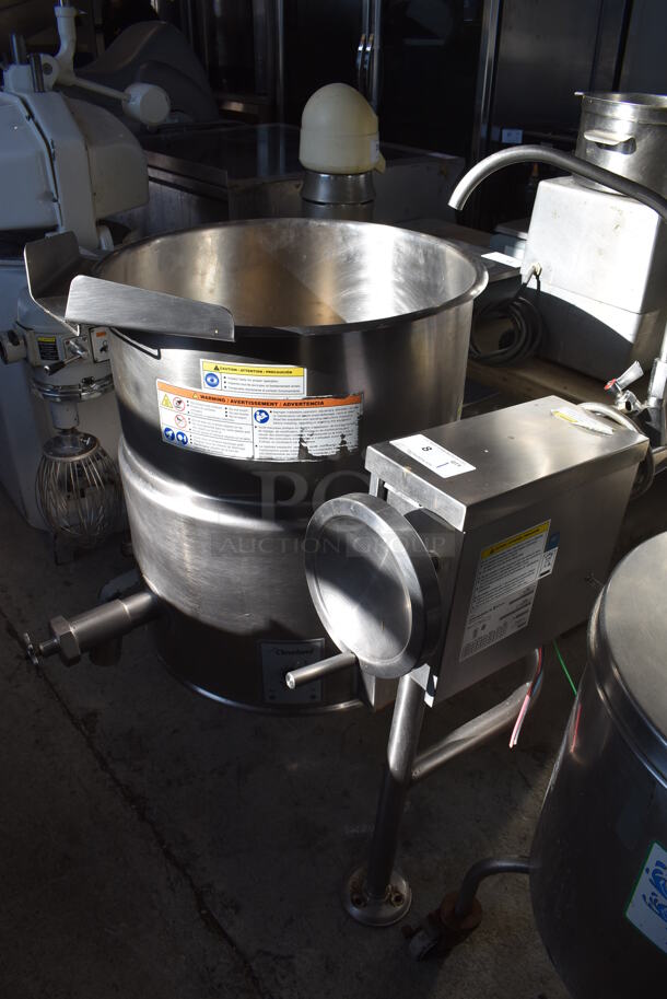 2016 Cleveland KEL-25-T Stainless Steel Commercial Floor Style 25 Gallon Steam Kettle. 208/220-240 Volts, 1/3 Phase. 35x31x46 - Image 3 of 7