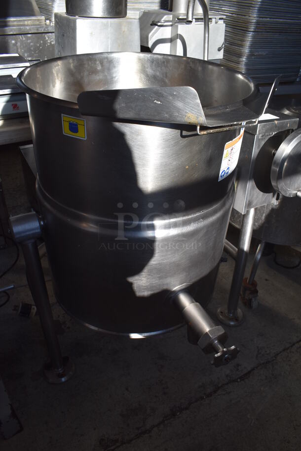 2016 Cleveland KEL-25-T Stainless Steel Commercial Floor Style 25 Gallon Steam Kettle. 208/220-240 Volts, 1/3 Phase. 35x31x46 - Image 6 of 7