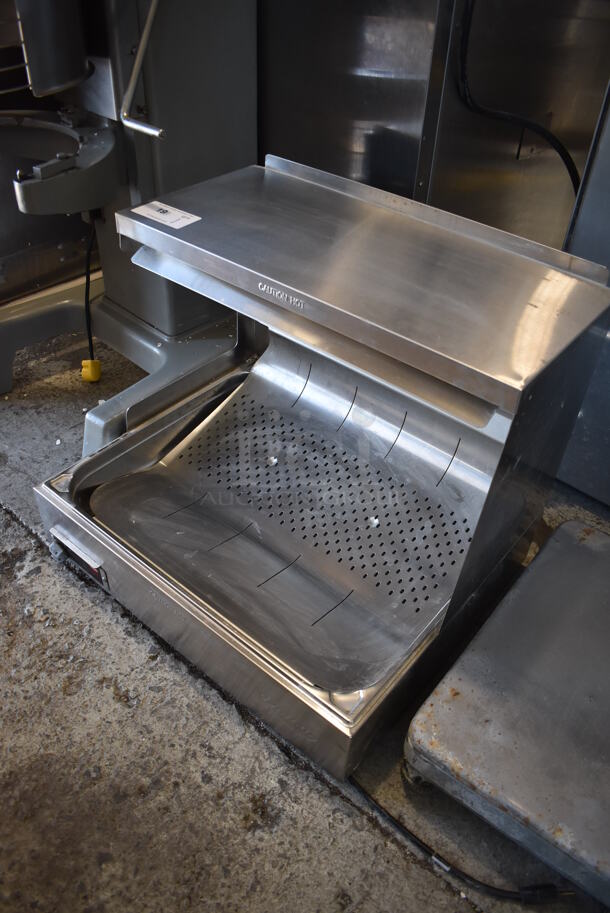 Hatco Glo-ray Stainless Steel Commercial Countertop French Fry Dumping Station. 26.5x22x23. Tested and Working! - Image 2 of 5