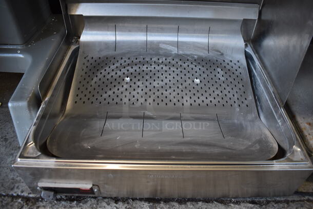 Hatco Glo-ray Stainless Steel Commercial Countertop French Fry Dumping Station. 26.5x22x23. Tested and Working! - Image 3 of 5