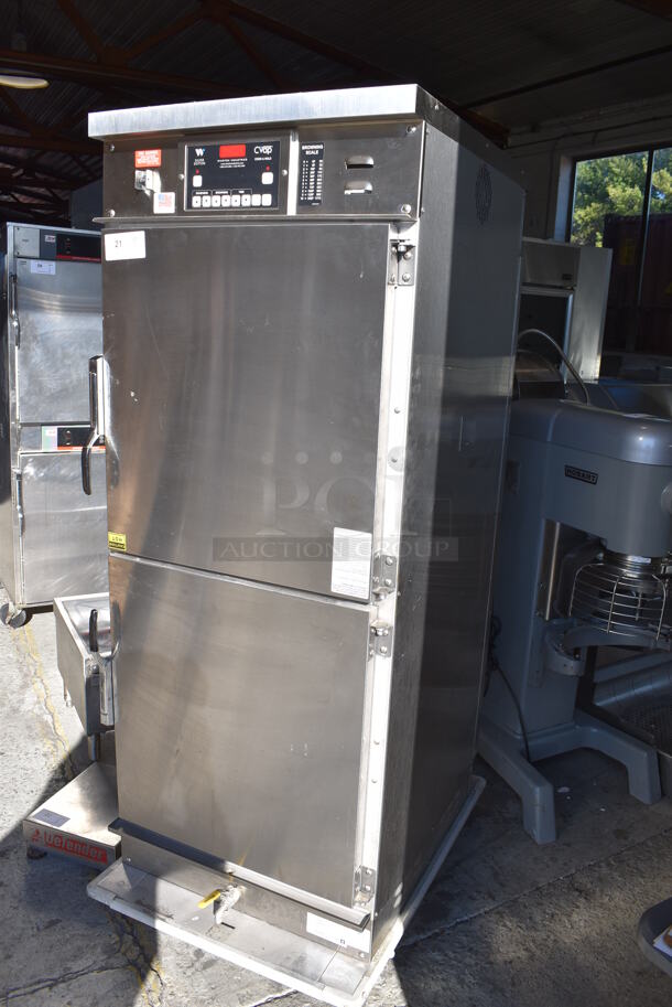 2013 Winston CVap CAC522GJ Silver Edition Stainless Steel Commercial Cook N Hold Cabinet on Commercial Casters. 208 Volts, 3 Phase. 28x39x75.5 - Image 2 of 7
