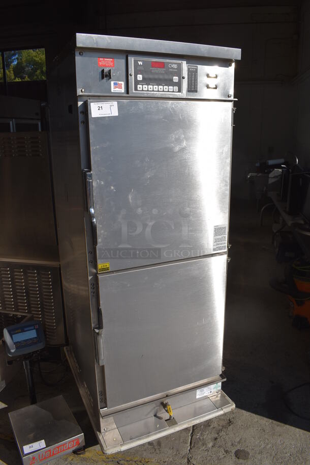 2013 Winston CVap CAC522GJ Silver Edition Stainless Steel Commercial Cook N Hold Cabinet on Commercial Casters. 208 Volts, 3 Phase. 28x39x75.5 - Image 3 of 7