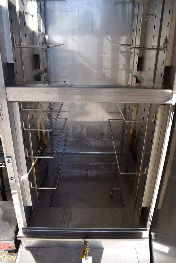 2013 Winston CVap CAC522GJ Silver Edition Stainless Steel Commercial Cook N Hold Cabinet on Commercial Casters. 208 Volts, 3 Phase. 28x39x75.5 - Image 6 of 7