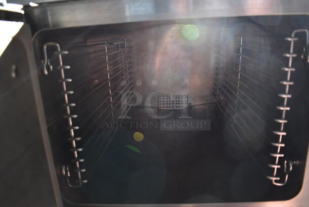 2013 Cleveland 24CSM Stainless Steel Commercial Steam Powered 2 Deck Steam Cabinet. 115 Volts, 1 Phase. 24x34x62.5 - Image 3 of 6