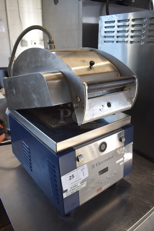 2013 Electrolux HSPPUSAT Stainless Steel Commercial Countertop Electric Powered Panini Press. 208 Volts, 1 Phase. 14x20x23 - Image 3 of 9