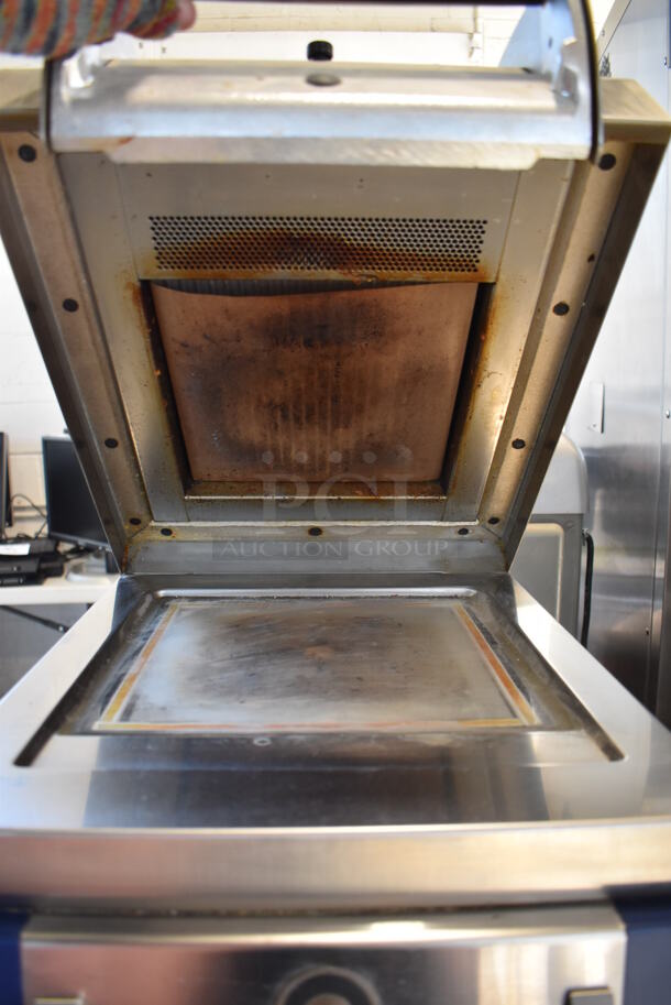 2013 Electrolux HSPPUSAT Stainless Steel Commercial Countertop Electric Powered Panini Press. 208 Volts, 1 Phase. 14x20x23 - Image 6 of 9