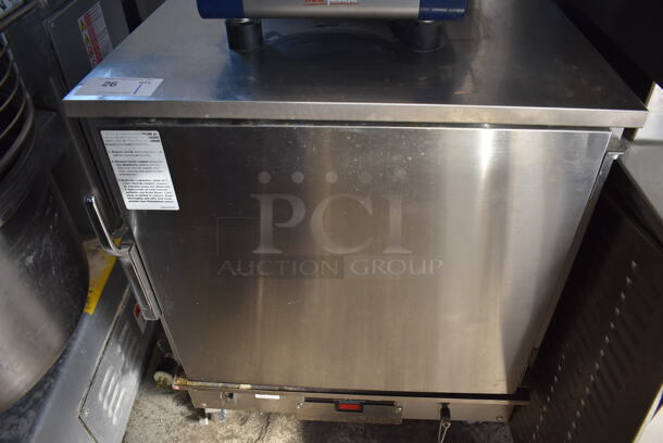 Winston CVAp B Series Single Door Undercounter Warmer on Commercial Casters. 28x35x34.5. Cannot Test Due To Plug Style - Image 1 of 5