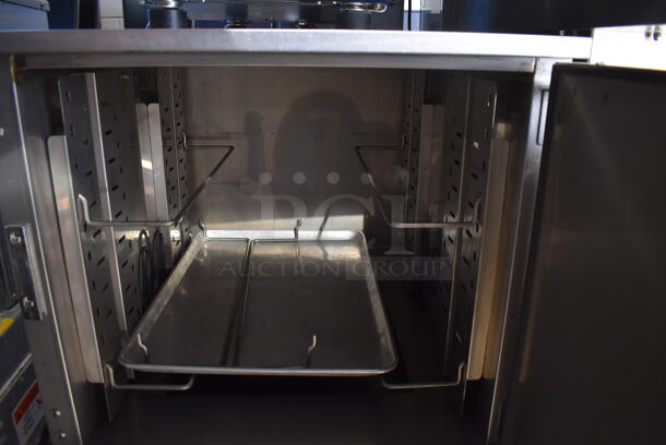Winston CVAp B Series Single Door Undercounter Warmer on Commercial Casters. 28x35x34.5. Cannot Test Due To Plug Style - Image 3 of 5