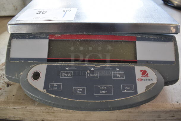Ohaus EB Series Metal Countertop Food Portioning Scale. 12x13x5. Cannot Test Due To Missing Power Cord - Image 2 of 5