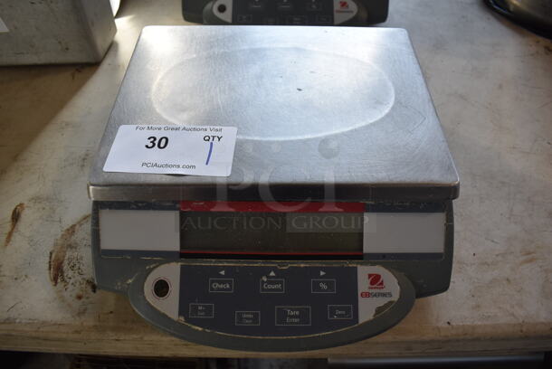 Ohaus EB Series Metal Countertop Food Portioning Scale. 12x13x5. Cannot Test Due To Missing Power Cord - Image 3 of 5