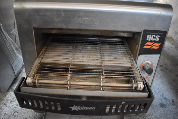 Star Holman QCS-2-500 Stainless Steel Commercial Countertop Conveyor Oven. 120 Volts, 1 Phase. 14.5x25x16. Tested and Working! - Image 3 of 5
