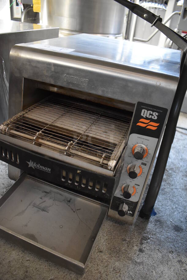 Star Holman QCS-2-500 Stainless Steel Commercial Countertop Conveyor Oven. 120 Volts, 1 Phase. 14.5x25x16. Tested and Working! - Image 4 of 5