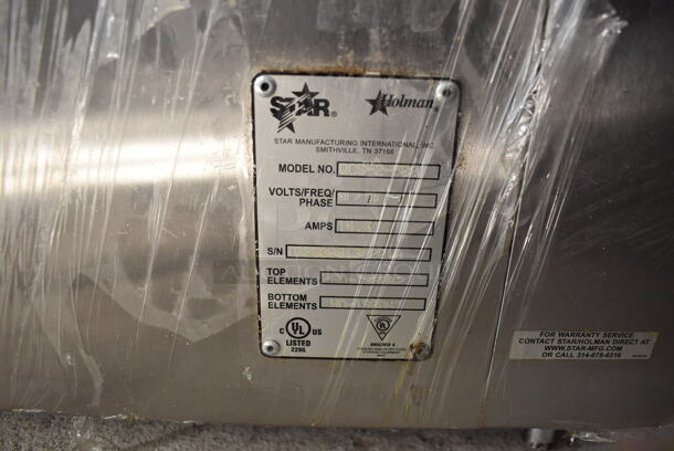 Star Holman QCS-2-500 Stainless Steel Commercial Countertop Conveyor Oven. 120 Volts, 1 Phase. 14.5x25x16. Tested and Working! - Image 6 of 6