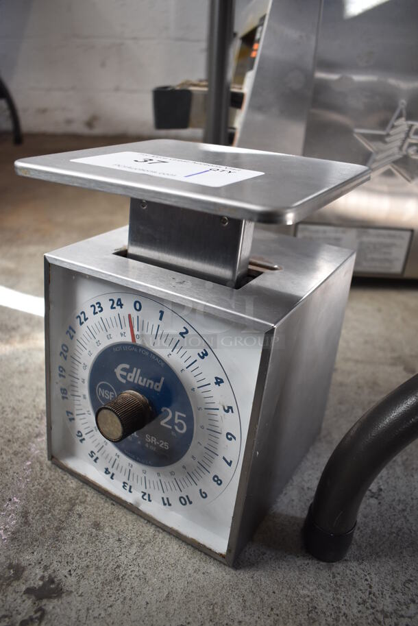 Edlund SR-25 Metal Countertop Food Portioning Scale. 7x7x9 - Image 2 of 4
