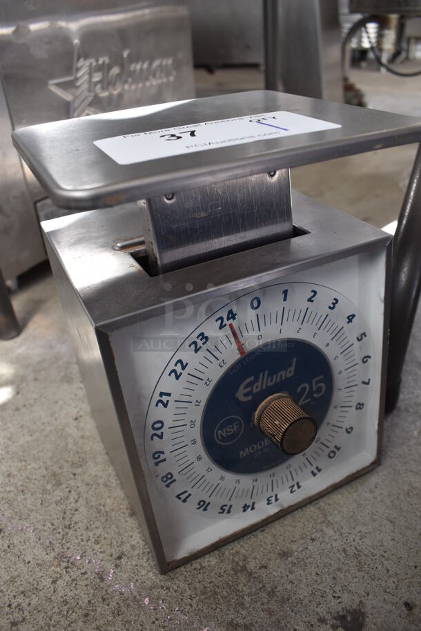 Edlund SR-25 Metal Countertop Food Portioning Scale. 7x7x9 - Image 3 of 4