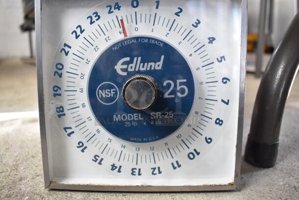 Edlund SR-25 Metal Countertop Food Portioning Scale. 7x7x9 - Image 4 of 4