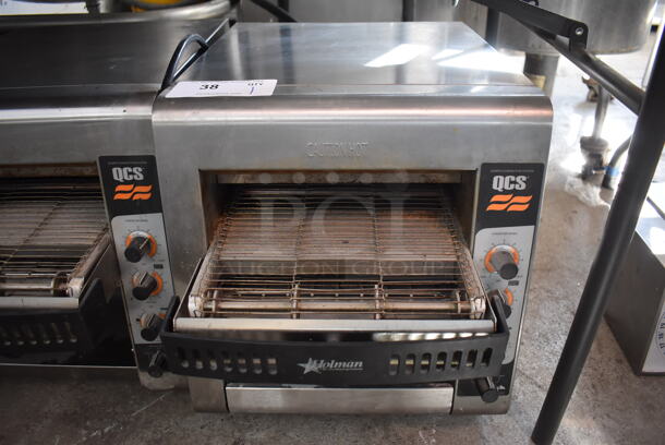 Star Holman QCS-2-500 Stainless Steel Commercial Countertop Conveyor Oven. 120 Volts, 1 Phase. 14.5x23x16. Tested and Working! - Image 2 of 5