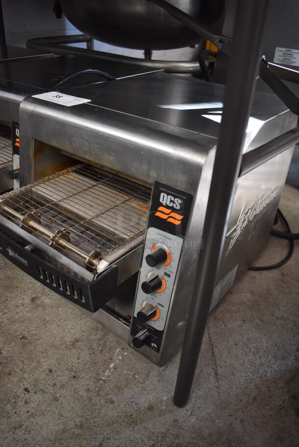 Star Holman QCS-2-500 Stainless Steel Commercial Countertop Conveyor Oven. 120 Volts, 1 Phase. 14.5x23x16. Tested and Working! - Image 3 of 5