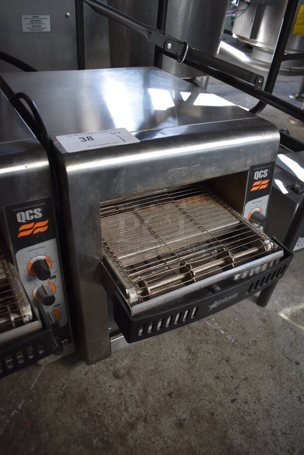 Star Holman QCS-2-500 Stainless Steel Commercial Countertop Conveyor Oven. 120 Volts, 1 Phase. 14.5x23x16. Tested and Working! - Image 4 of 5