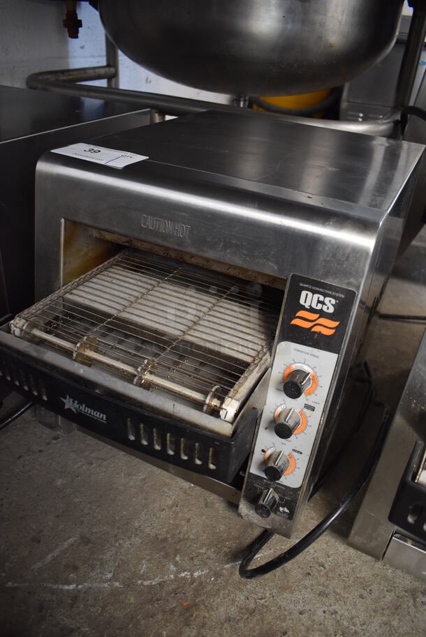 Star Holman QCS-2-500 Stainless Steel Commercial Countertop Conveyor Oven. 120 Volts, 1 Phase. 14.5x23x16. Tested and Working! - Image 3 of 5