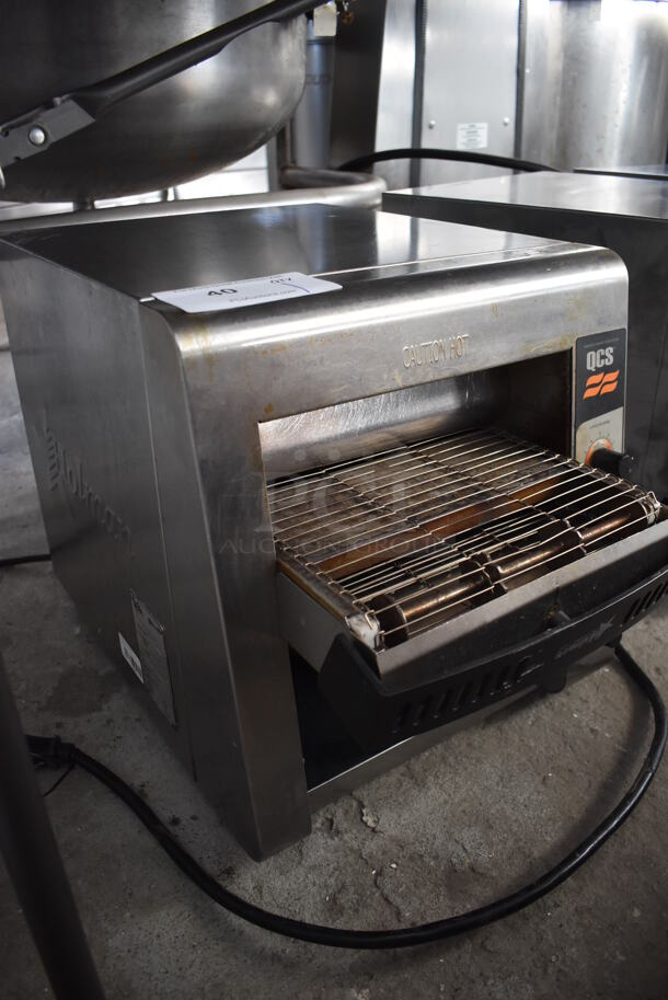 Star Holman QCS-2-600H Stainless Steel Commercial Countertop Conveyor Oven. 120 Volts, 1 Phase. 14.5x23x16. Cannot Test Due To Plug Style - Image 3 of 4