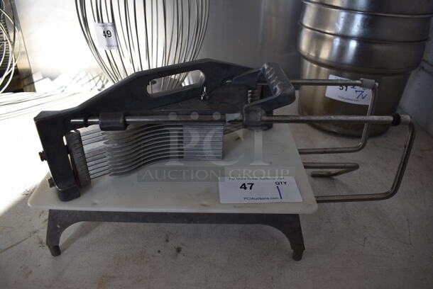 Metal Countertop Tomato Slicer. 19x10x9 - Image 1 of 4