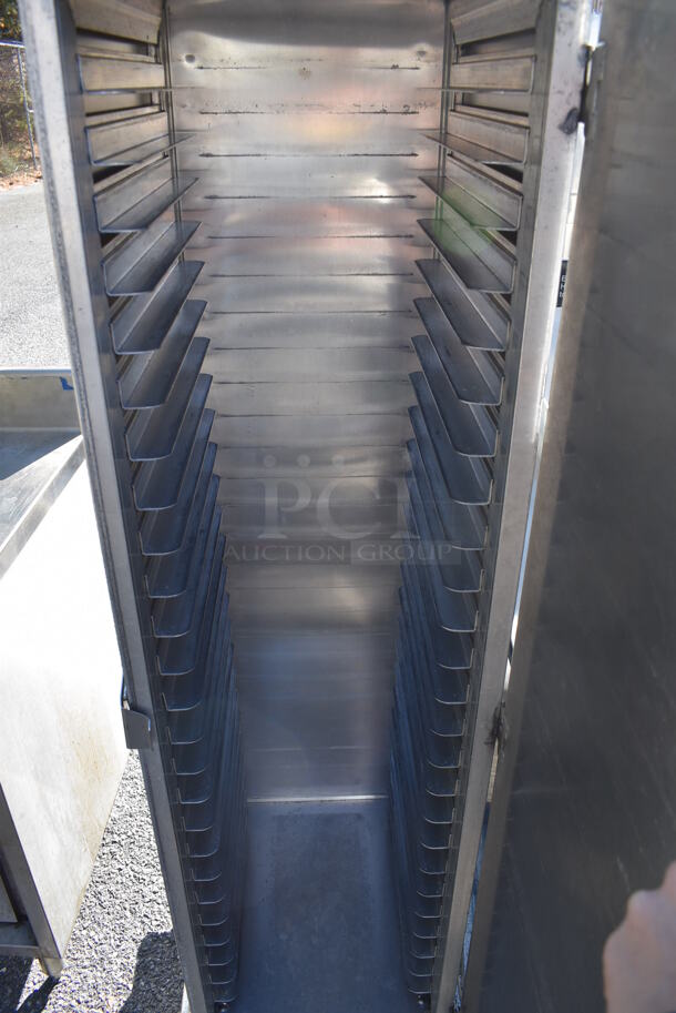 Lockwood Metal Commercial Enclosed Pan Transport Rack on Commercial Casters. 18x22x60 - Image 3 of 5