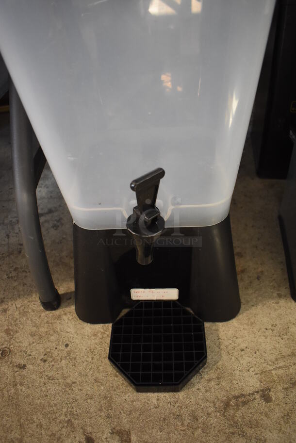 Clear and Black Poly Countertop Beverage Holder Dispenser. 11x13x22 - Image 4 of 4